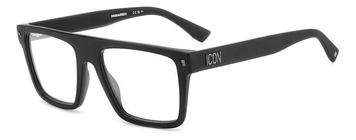 Occhiali da vista Dsquared2 Icon 0012 107799 (003) forma rettangolare 