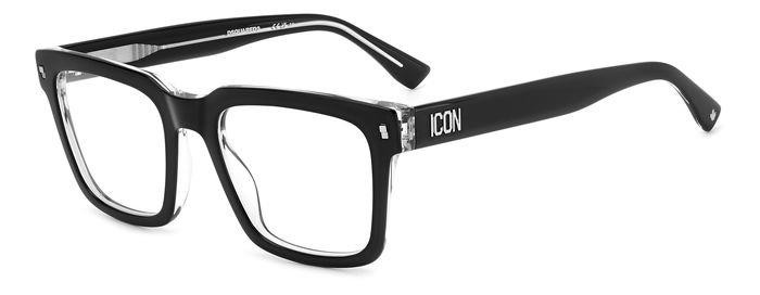 Occhiali da vista Dsquared2 Icon 0013 107800 (7C5) forma quadrato 