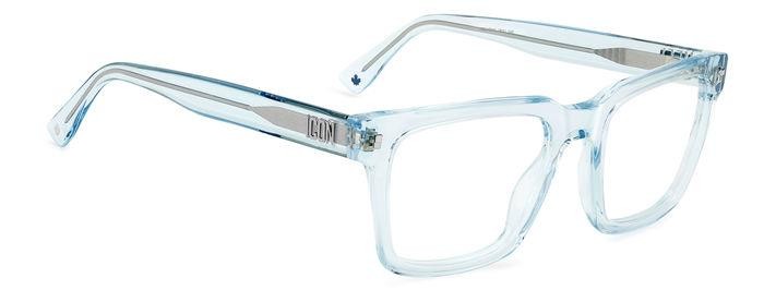 Occhiali da vista Dsquared2 Icon 0013 107800 (MVU) forma quadrato 