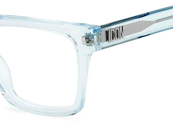 Occhiali da vista Dsquared2 Icon 0013 107800 (MVU) forma quadrato 