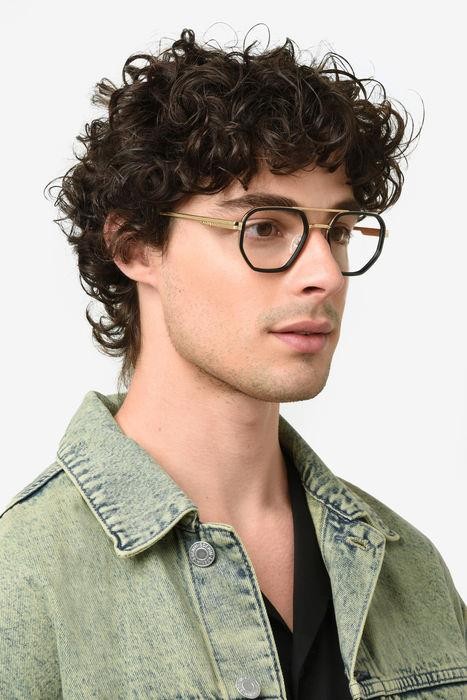 Occhiali da vista Dsquared2 D2 0111 107802 (807) colore black forma geometrico 