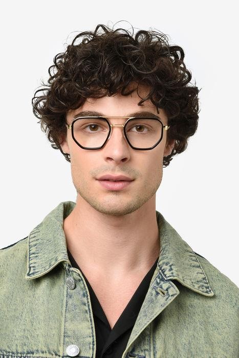 Occhiali da vista Dsquared2 D2 0111 107802 (807) colore black forma geometrico 