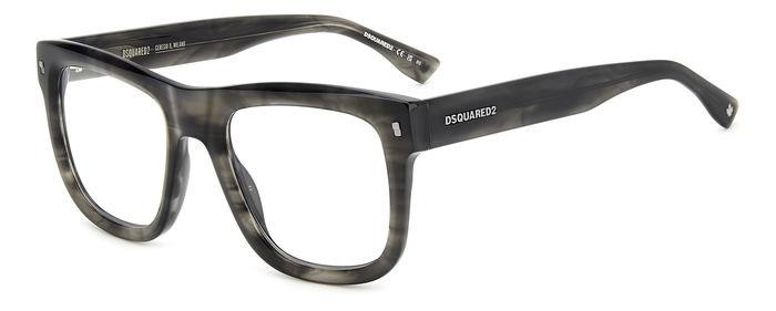Brillen Dsquared2 D2 0114 107805 (I64) form quadratisch 