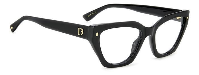 Occhiali da vista Dsquared2 D2 0117 107808 (807) forma irregolare 
