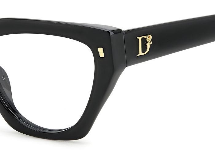 Occhiali da vista Dsquared2 D2 0117 107808 (807) forma irregolare 