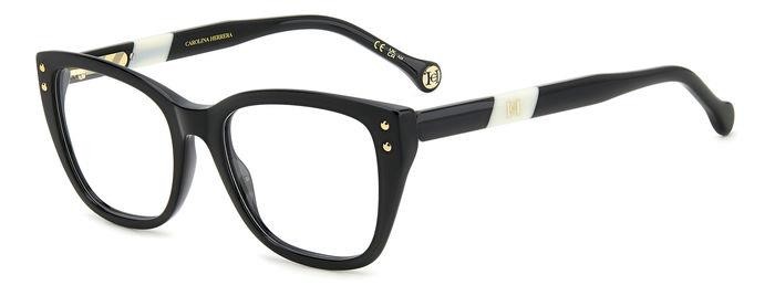 Occhiali da vista Carolina Herrera Her 0191 107812 (80S) colore black white forma quadrato 