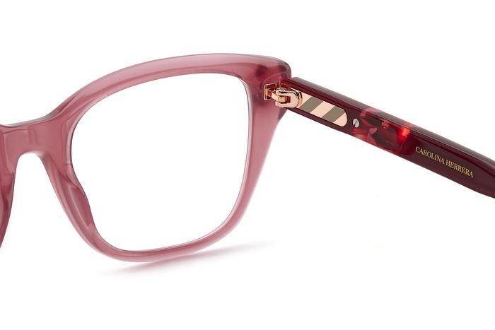 Occhiali da vista Carolina Herrera Her 0191 107812 (82U) forma quadrato 