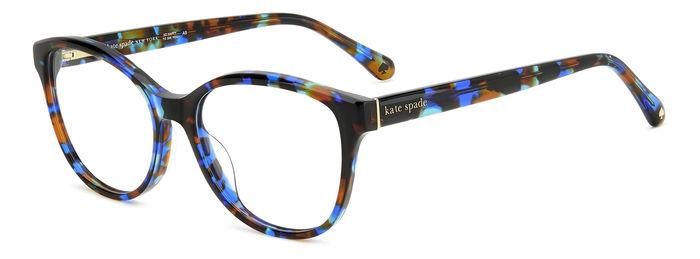 Brillen Kate Spade Rosalind/G 107819 (EDC) farbe black blue havana form quadratisch 