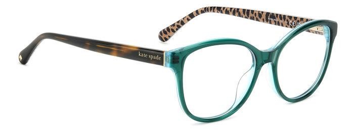 Occhiali da vista Kate Spade Rosalind/G 107819 (ZI9) colore teal forma quadrato 