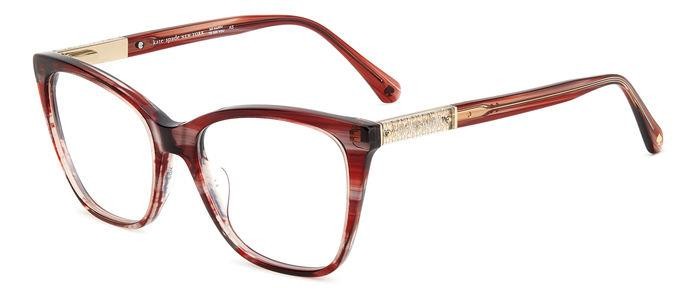 Eyeglasses Kate Spade Clio/G 107822 (1ZX) shape cat eye 