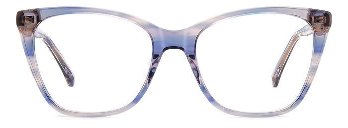 Occhiali da vista Kate Spade Clio/G 107822 (38I) colore blue horn forma cat eye 