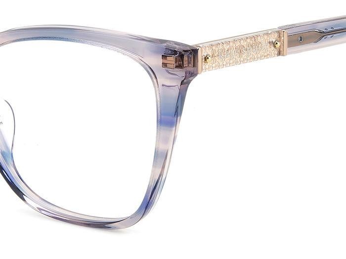 Occhiali da vista Kate Spade Clio/G 107822 (38I) colore blue horn forma cat eye 