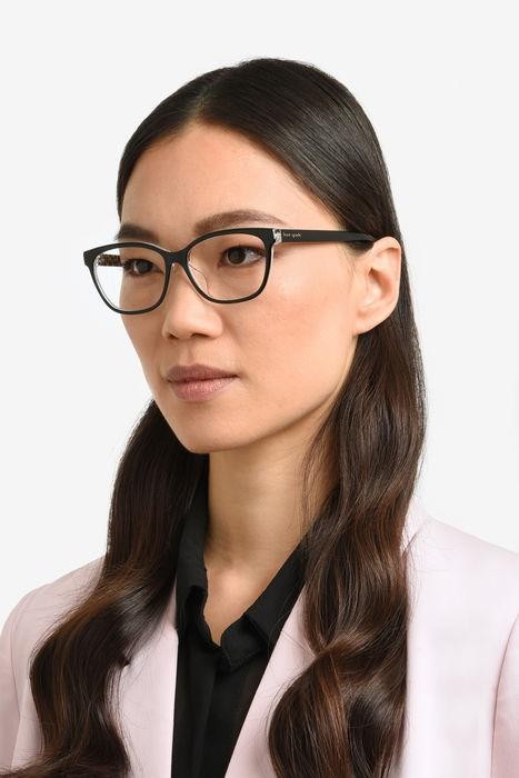 Occhiali da vista Kate Spade Kattalin/F 107825 (807) colore black forma rettangolare 