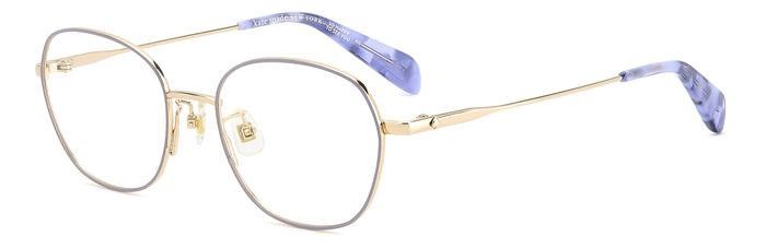 Occhiali da vista Kate Spade Clover/F 107827 (789) colore lilac forma rotondo 