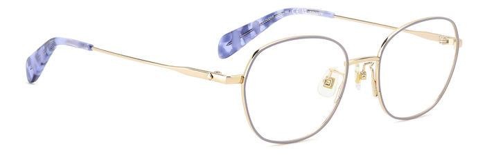 Occhiali da vista Kate Spade Clover/F 107827 (789) colore lilac forma rotondo 