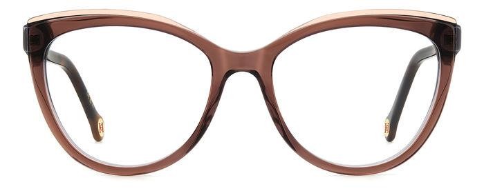 Occhiali da vista Carolina Herrera Her 0207 107833 (NUX) colore brown grey forma cat eye 