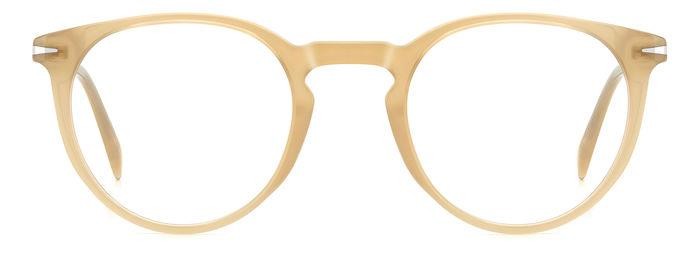 Occhiali da vista David Beckham Db 1139 107923 (HAM) colore champagne forma pantos 