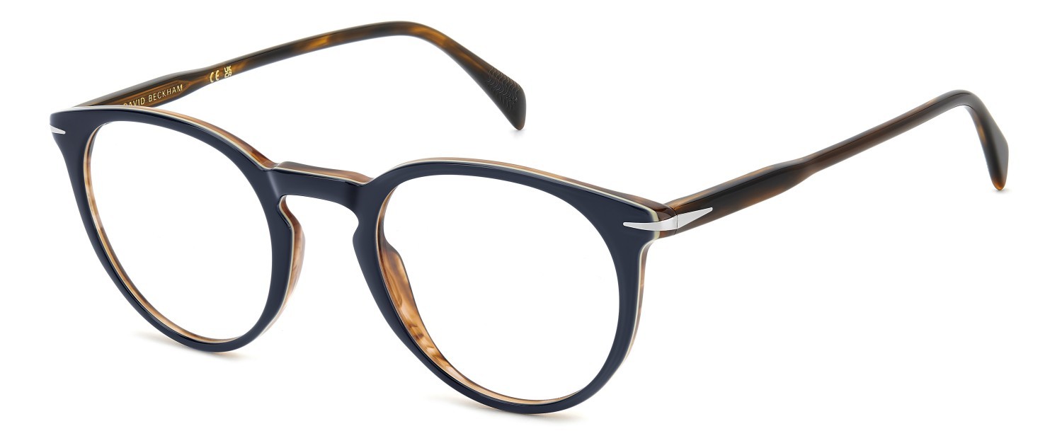 Eyeglasses David Beckham Db 1139 107923 S9W color blue brown shape pantos 