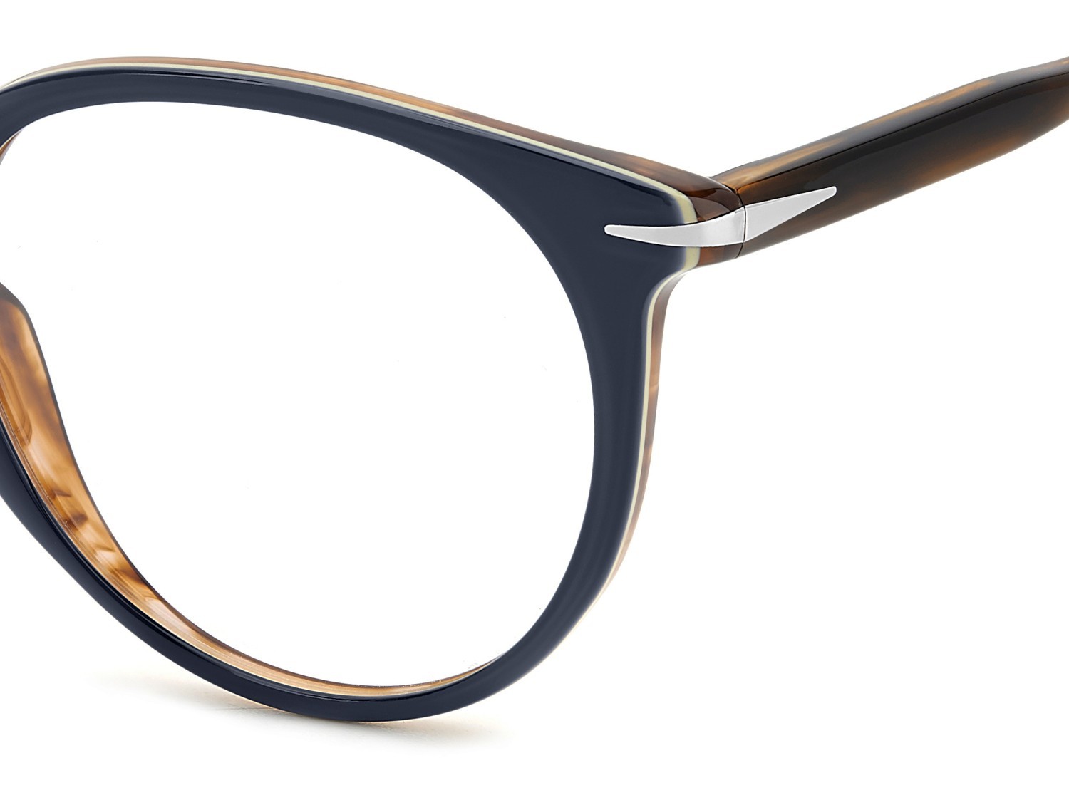 Eyeglasses David Beckham Db 1139 107923 S9W color blue brown shape pantos 