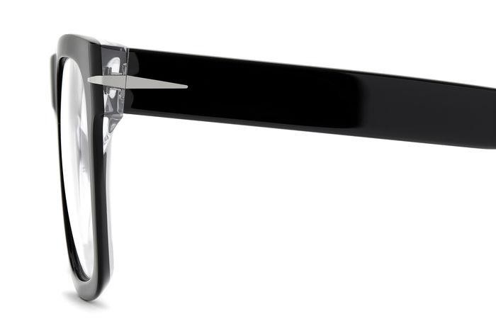 Occhiali da vista David Beckham Db 7020/FLAT 107924 (7C5) colore black crystal forma quadrato 