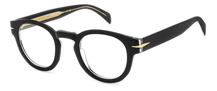 Occhiali da vista David Beckham Db 7125 107925 (7C5) colore black crystal forma pantos 