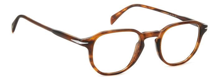 Eyeglasses David Beckham Db 1140 107927 (EX4) color brown horn shape geometric 