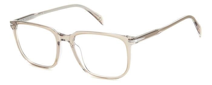 Eyeglasses David Beckham Db 1141 107930 (SD9) color beige crystal shape rectangle 