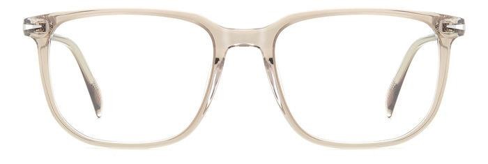 Eyeglasses David Beckham Db 1141 107930 (SD9) color beige crystal shape rectangle 