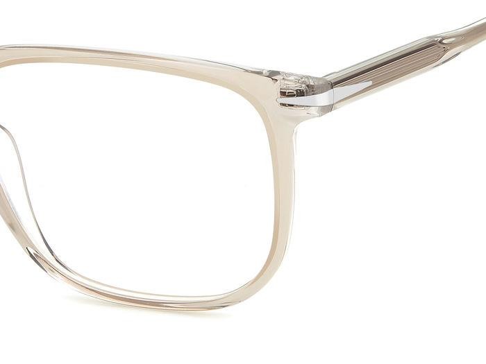 Eyeglasses David Beckham Db 1141 107930 (SD9) color beige crystal shape rectangle 