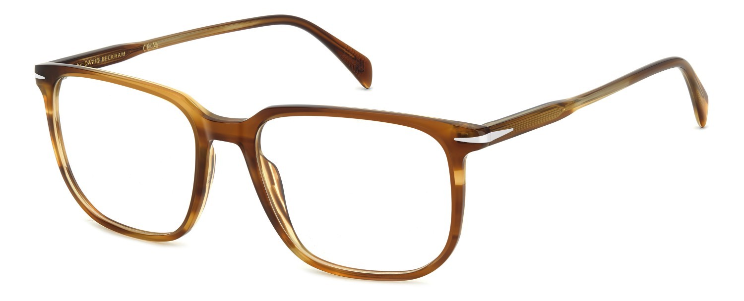 Brillen David Beckham Db 1141 107930 KVI farbe striped brown form rechteckig 