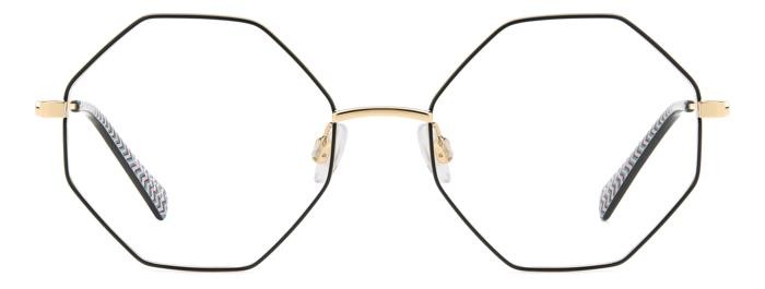 Brillen M Missoni Mmi 0186 107933 (RHL) farbe gold black_ form geometrisch 