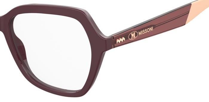 Brillen M Missoni Mmi 0174 107935 (0T7) farbe plum form schmetterling 