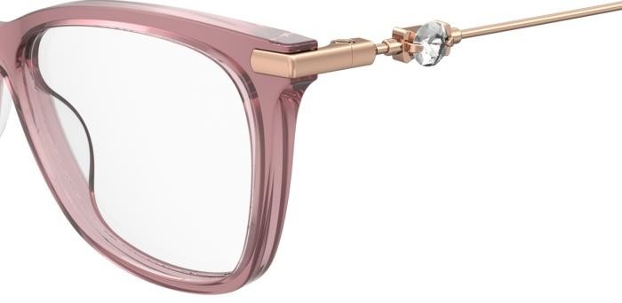 Eyeglasses Pierre Cardin P.c. 8529 107945 (35J) color pink shape rectangle 