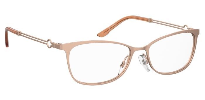 Brillen Pierre Cardin P.c. 8913 107949 (LFH) farbe matt copper gold form rechteckig 