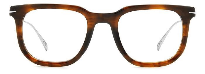 Occhiali da vista David Beckham Db 7119 107959 (6C5) colore brown horn ruthenium forma quadrato 
