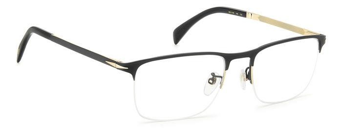 Eyeglasses David Beckham Db 1146 107960 (I46) color matte black gold shape rectangle 