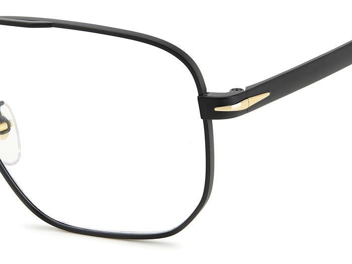 Eyeglasses David Beckham Db 7124 107982 (2M2) color black gold shape navigator 