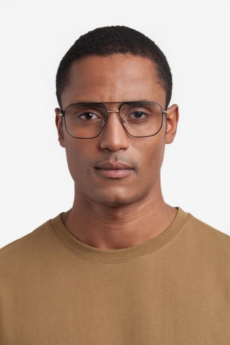 Eyeglasses David Beckham Db 7124 107982 (2M2) color black gold shape navigator 