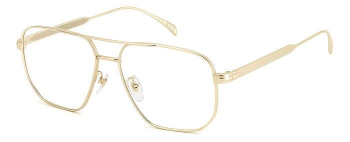 Eyeglasses David Beckham Db 7124 107982 (AOZ) color matte gold shape navigator 
