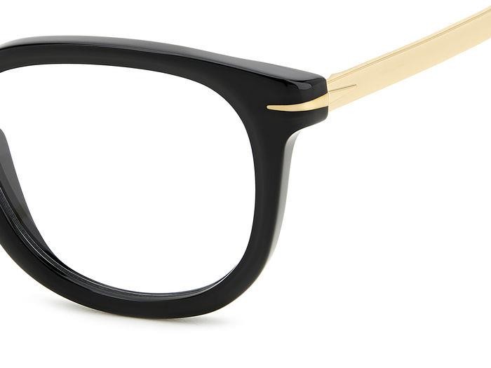 Eyeglasses David Beckham Db 7122 107983 (2M2) color black gold shape pantos 