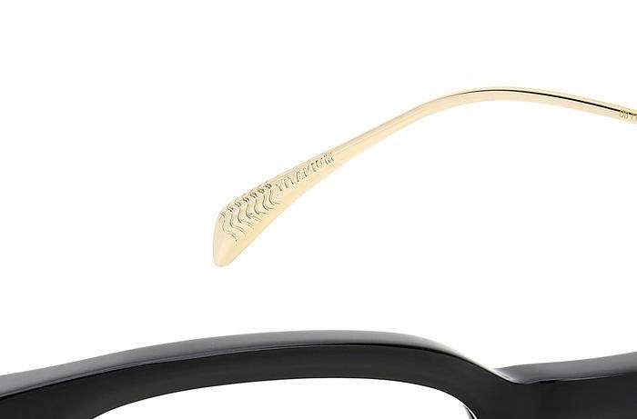 Eyeglasses David Beckham Db 7122 107983 (2M2) color black gold shape pantos 