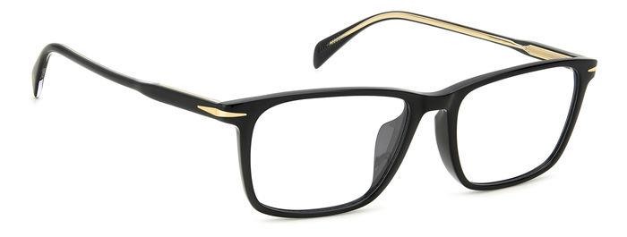 Eyeglasses David Beckham Db 1154/F 107986 (807) color black shape rectangle 