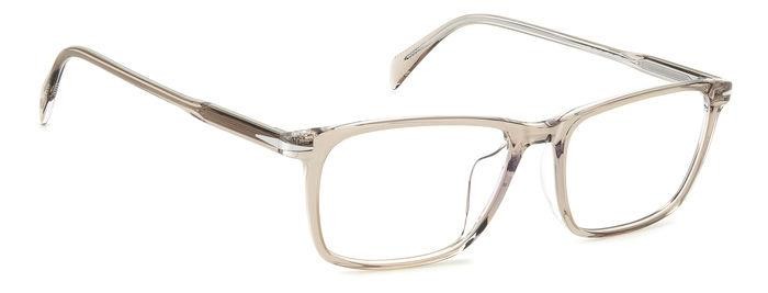 Occhiali da vista David Beckham Db 1154/F 107986 (SD9) colore beige crystal forma rettangolare 