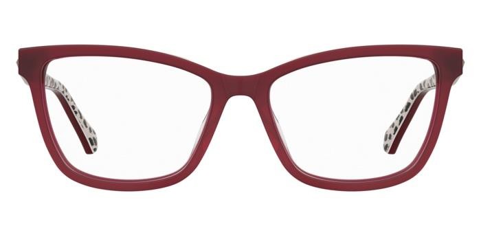 Occhiali da vista Moschino Love Mol632 108034 (WGX) colore pattern red forma cat eye 