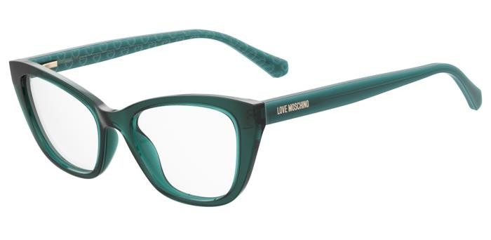 Occhiali da vista Moschino Love Mol636 108054 (1ED) colore green forma cat eye 