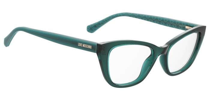 Occhiali da vista Moschino Love Mol636 108054 (1ED) colore green forma cat eye 