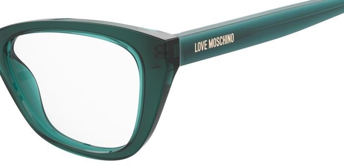 Occhiali da vista Moschino Love Mol636 108054 (1ED) colore green forma cat eye 