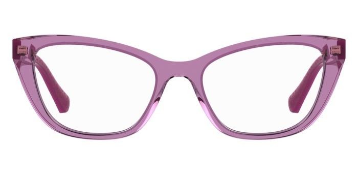 Occhiali da vista Moschino Love Mol636 108054 (MU1) colore fuchsia forma cat eye 