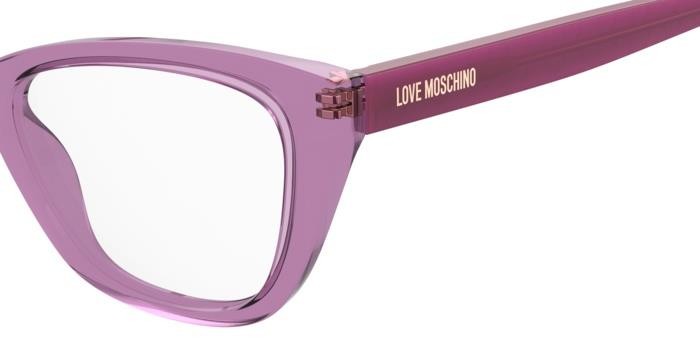 Occhiali da vista Moschino Love Mol636 108054 (MU1) colore fuchsia forma cat eye 