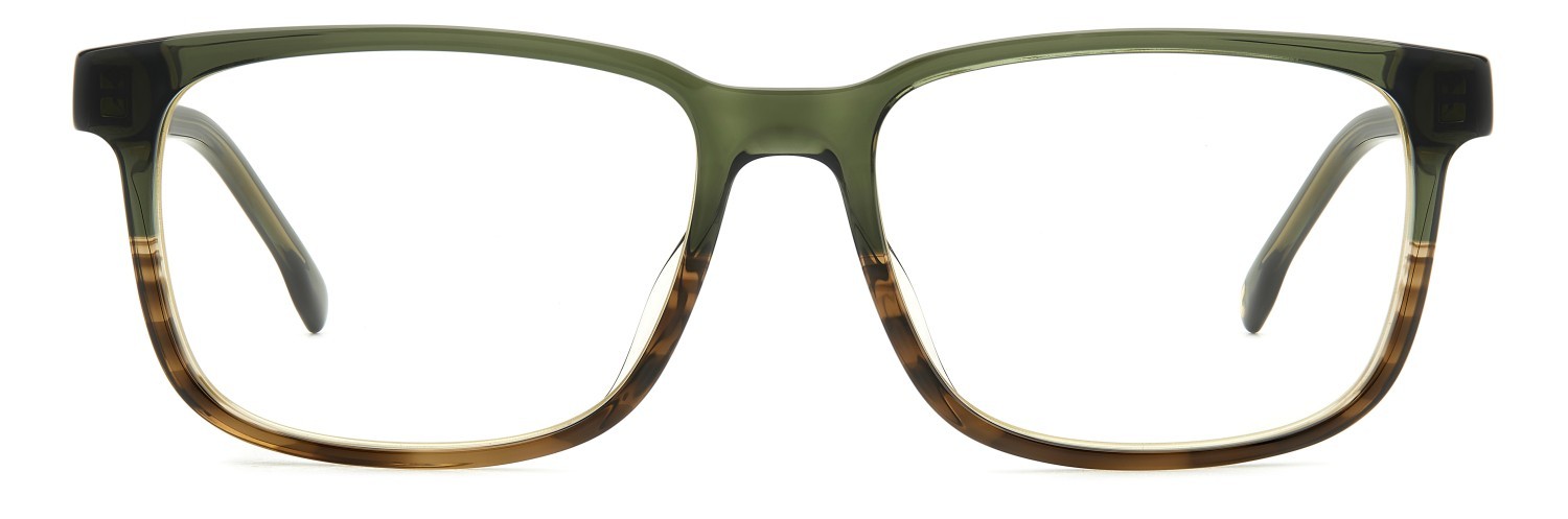 Brillen Carrera C Flex 03/G 108077 XGW farbe green havana form rechteckig gläser transparent